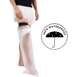 gipshoes been - douchehoes been - douchehoes onderbeen - gipshoes - douchehoes - Gipshoes voor half been - Douchehoes waterdicht - 75 CM - Verbandhoes - houd het gips droog
