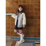 Vertbaudet - Bomberjas - Meisjes - Sherpa Mouwen - Casual Look