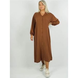 Jurk Mischa - Donker Camel - One Size
