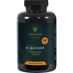 D-Mannose Cranberry Beredruif 220 tabletten