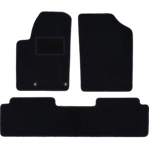 Zwarte veloursmatten voor: Citroen Xsara Picasso minivan (1997-2010)