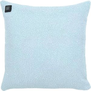 Warmpi® Teddy Warmtekussen – Lichtblauw – Draadloos & Netstroom – Incl. powerbank (10.000mAh) + geïntegreerde 2,5m Kabel – 3 Warmtestanden tot 65°C – Infrarood verwarmd kussen