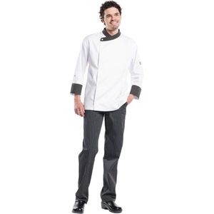 Chaud Devant Ligne Noir Pantalon Zwart-Wit Gestreept - Chaud Devant A140-52