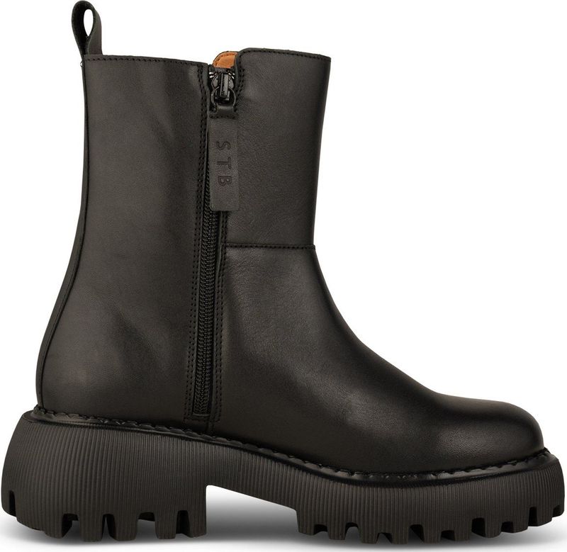 Shoe The Bear - Posey - Laarzen - Zwart - Met Plateau - Ritssluiting