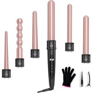 ZRSS® Krultang 5 in 1 - Stijltang met Opzetstukken - Multistyler - 150-230 °C