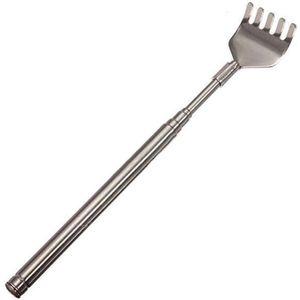 Uitschuifbare Ruggenkrabber - Stok Uitschuifbaar Rugkrabber - Rug Jeuk Krabben Krabber - RVS