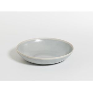 The Table atelier - pastabord - Ø 22 cm - handgemaakt - lichtgrijs