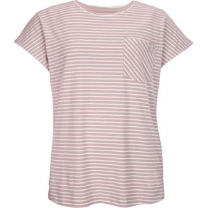 Giga by Killtec dames shirt - shirt dames KM - 39351 - oud roze / wit streep - maat 40