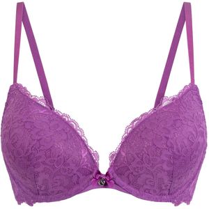 Hunkemöller - Voorgevormde Push-up Beugel Bh - Marine - Dames Lingerie