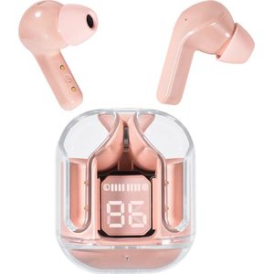 TUNIQ Stream draadloze oortjes - met oplaaddoos - Roze
