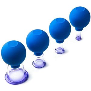 Cellulite Massage Apparaat - Massage Apparaat - Anti Cellulitis Apparaat - Cupping Cups - Blauw