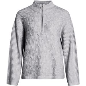 Vila - Lassia - Gebreide Top - Hoge Hals - Lange Mouwen