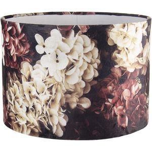 Lampenkap - Bloemen - Hanglamp - Lampenkappen - Stof - 34 cm breed