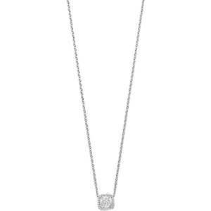 TI SENTO - 34104ZI - Ketting - 925 Zilver - Zirconia Wit