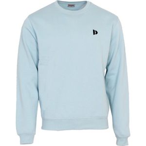 Donnay - Fleece sweater ronde hals Dean - Sporttrui - Heren - Maat L - Licht blauw (025)