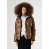 Pepe Jeansvoor vrouwen. PL4024339 Jas Sussy Kort Rood (M), Casual, Polyester