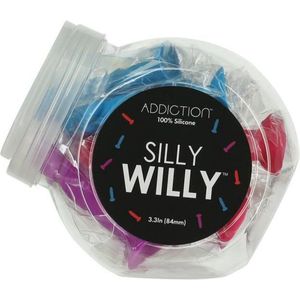 Addiction - Silly Willy Mini Dildo 12 Stuks - 8 Cm