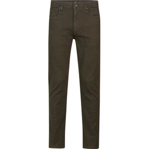 Petrol Industries - Heren Gekleurde Slim Fit Broek Hettinger - Groen - Maat 32