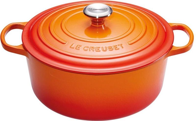 Le Creuset Signature braadpan Ø 30cm, Oranjerood