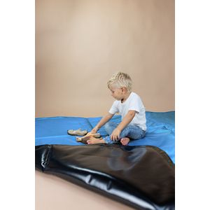 KidZ ImpulZ Speelkleed buiten - Buitenkleed baby - Waterafstotend & Afneembaar - 140x200 cm - Aqua