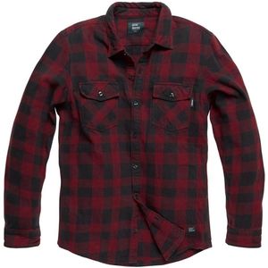 Vintage Industries Globe heavyweight shirt red S