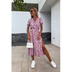 Schilo-jolie MIDI SHIRT Spring 2025 DRESS WVN - Rose- Dames Jurk - One Size