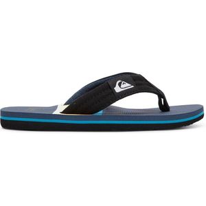 Quiksilver Molokai Layback Youth Jongens Slippers - Black/Blue/Black - Maat 31