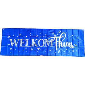 3BMT Welkom Thuis Versieringen - Vlag - 188 x 60 cm