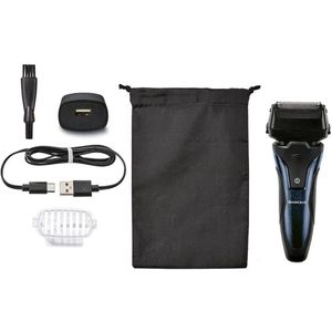 SILVERCREST - PERSONAL CARE - Elektrisch Scheerapparaat - Driemes Systeem - Incl. Reinigingsborstel en USB-kabel