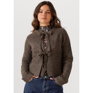 OBJECT - OBJPARVI KNIT CARDIGAN - Vest - Bruin