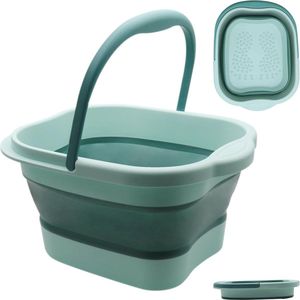 Opvouwbaar Voetbad met Massagefunctie - 15 Liter voor Ontspannende Voetverzorging