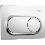 hansgrohe iFrame Original S drukplaatvoor dual flush chroom