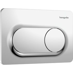 hansgrohe iFrame Original S drukplaatvoor dual flush chroom