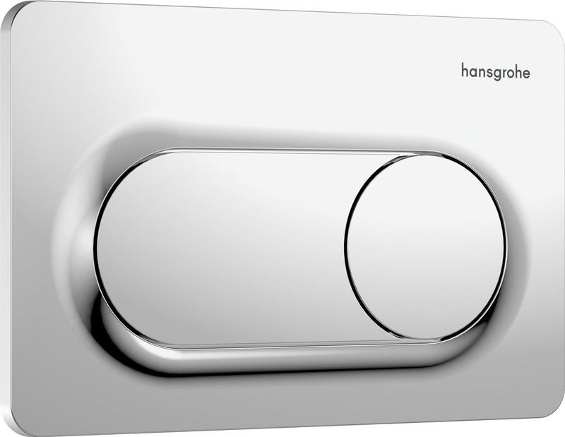 hansgrohe iFrame Original S drukplaatvoor dual flush chroom