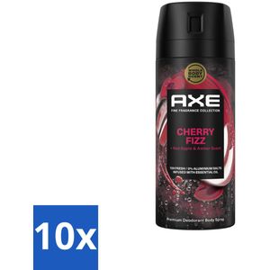 Axe – Deodorant – Cherry Fizz – 150 ml - Bulkverpakking - 10 stuks
