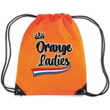 Oranje rugzak Orange Ladies Koningsdag - waterafstotend - 45 x 34 cm - EK/ WK supporter