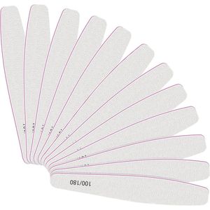 Professionele nagelvijlen - 12 stuks - voor gel- en acrylnagels