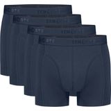 Basics shorts navy 4 pack voor Heren | Maat XXL