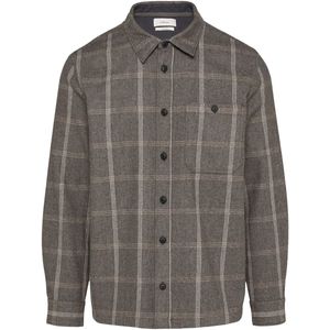 Overhemd - Geruit - Wol - Lange Mouw - Regular Fit