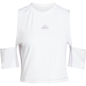 adidas Sportswear Dance Croptop - Dames - Wit- XL