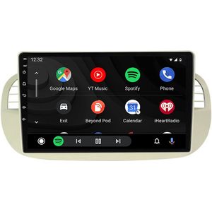 FM Radio - Geschikt voor Fiat 500 - Android 13 - 32GB