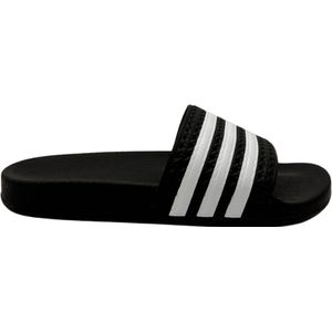 Adidas - Adilette - Slippers - Kinderen - Zwart/Wit - Maat 35