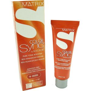 Matrix Color Sync by Socolor Crèmekleurige haarkleuring zonder ammoniak 30ml - Red / Rot