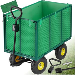 Bolderwagen Transportkar XL Max. 544kg - Groen