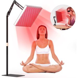 Zenura Infraroodlamp - Wellness & Ontspanning - Infraroodtherapie - Red Light Therapy - Lichttherapie Lamp - Geavanceerde Rood Licht Therapie zonder Warmte