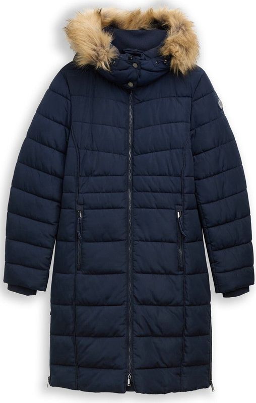 TOM TAILOR Wintermantel  donkerblauw