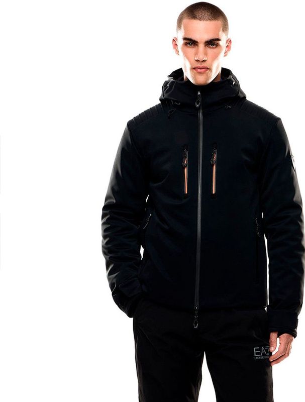 EA7 Emporio Armani - 7M000462_AF13891 - Jas - Zwart - Waterdicht 10000 mm - Ademend 10000 g/m2/24u