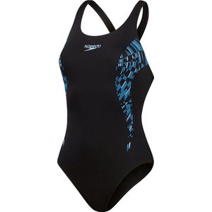 Speedo ECO Endurance+ Sportbadpak Muscleback Zwart/Blauw