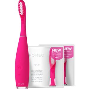 FOREO ISSA 3 Fuchsia Total Oral Care Elektrische tandenborstel + 2 ISSA hybride koppen