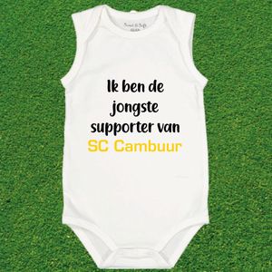 Rompertje jongste supporter van SC Cambuur